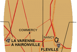 carte parcs et jardins de Lorraine